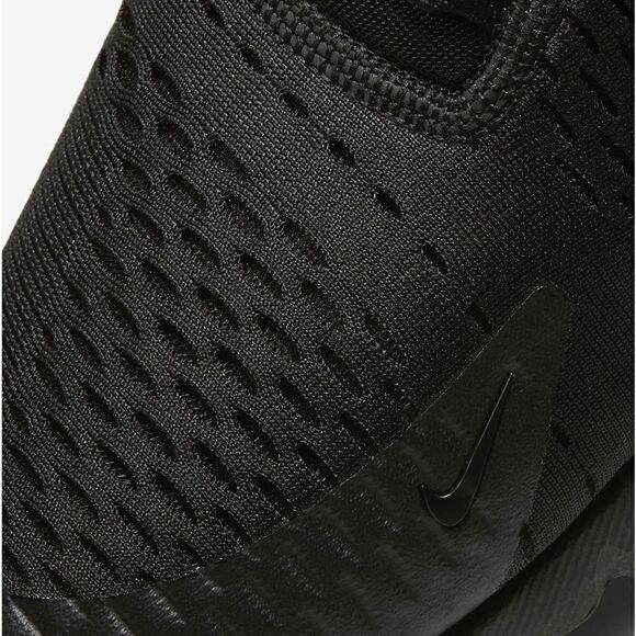 Nike Air Max 270 Men's Triple Black Athletic Running Shoes size 14/13 NEW - Picture 9 of 11